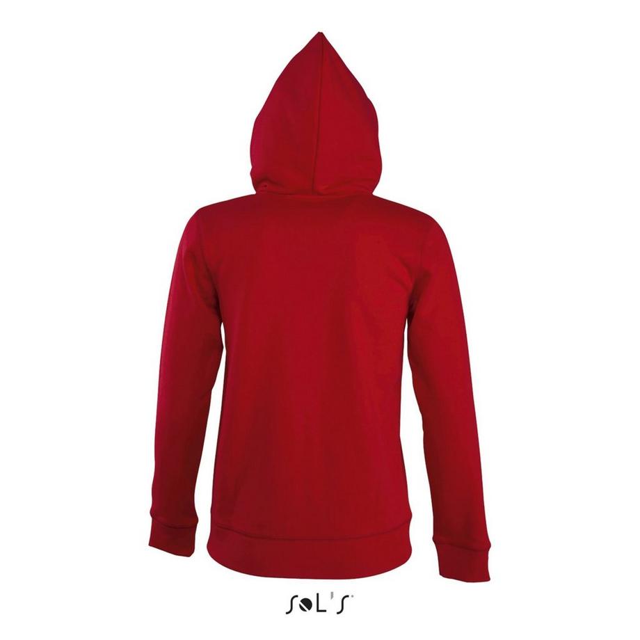 SOLS Seven Kapuzenpullover mit Reissverschluss  