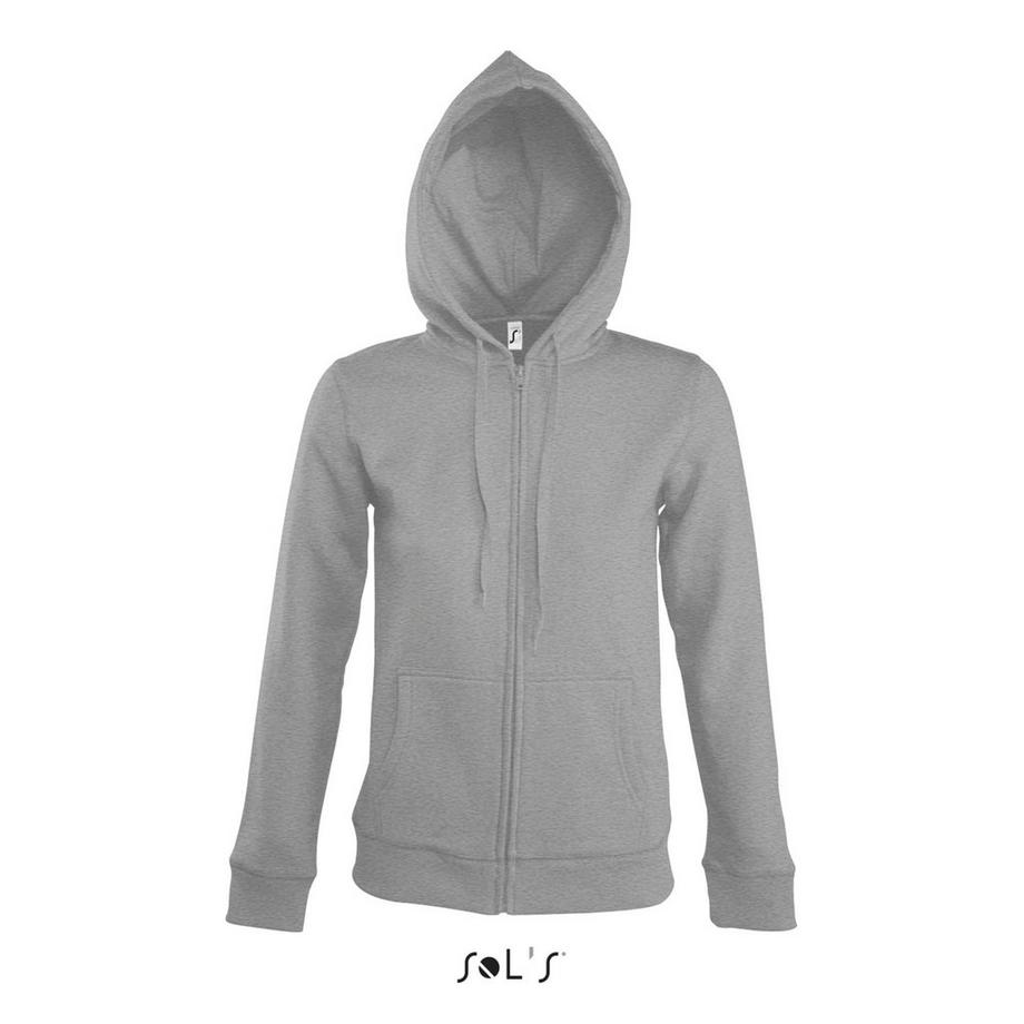 SOLS Seven Kapuzenpullover mit Reissverschluss  