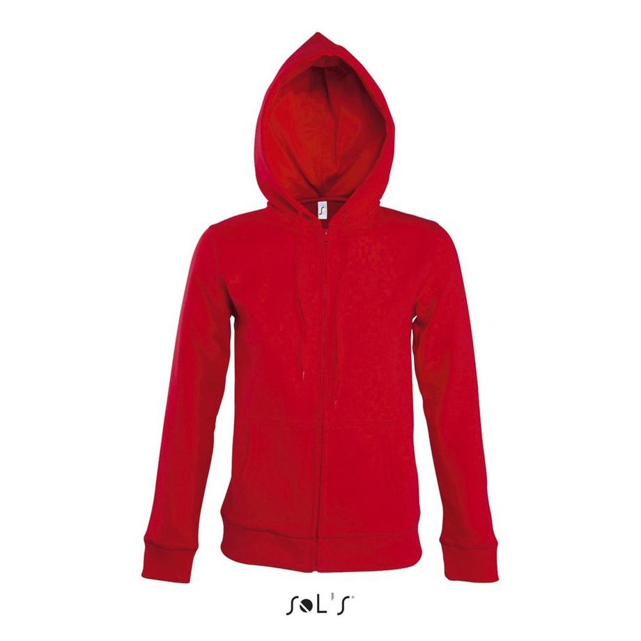 SOLS Seven Kapuzenpullover mit Reissverschluss  