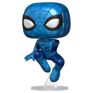 Funko  Figura POP Marvel Esprimi un desiderio Spiderman metallizzato 