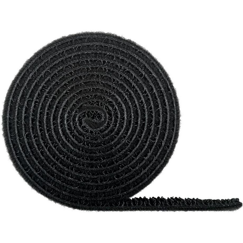 Goobay Kabel-Organizer-Set mit Klettbandrolle, 1 m