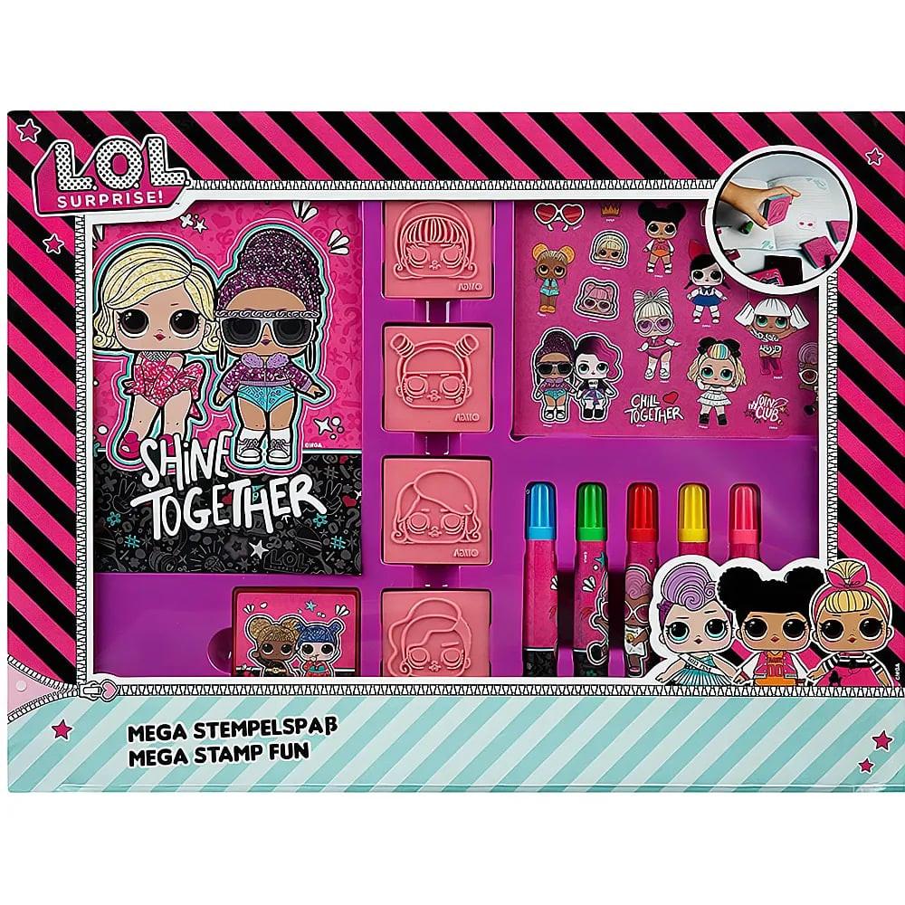 Image of L.O.L. Surprise! Motivstempelset Multicolor