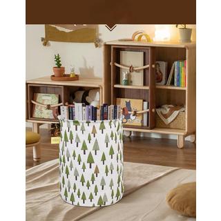 Alopini Panier à linge, grand panier de rangement léger en tissu de toile, organisateur de jouets, vêtements sales, pliable et imperméable à l'eau  