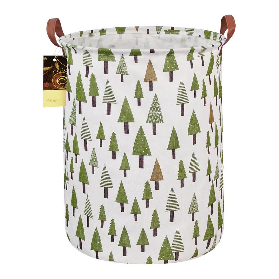 Alopini Wäschekorb, große Leinwand Stoff leichte Lagerung Korb Spielzeug Organisator schmutzige Kleidung zusammenklappbar wasserdicht  