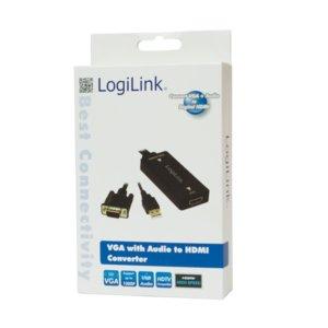 LogiLink  LogiLink CV0060 Videokabel-Adapter Schwarz 