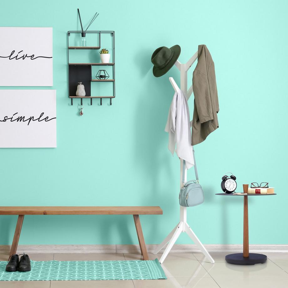 Northix Table basse ronde au design industriel  