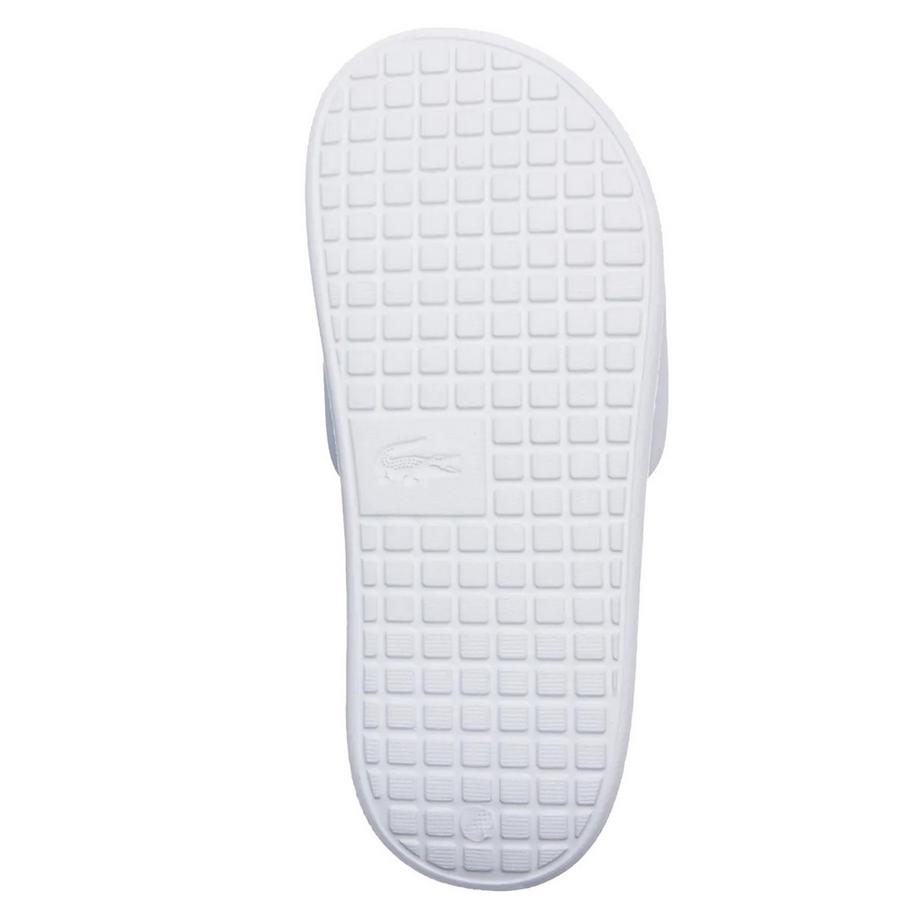 LACOSTE  Badesandale Serve 1.0, Synthetischer Stoff 