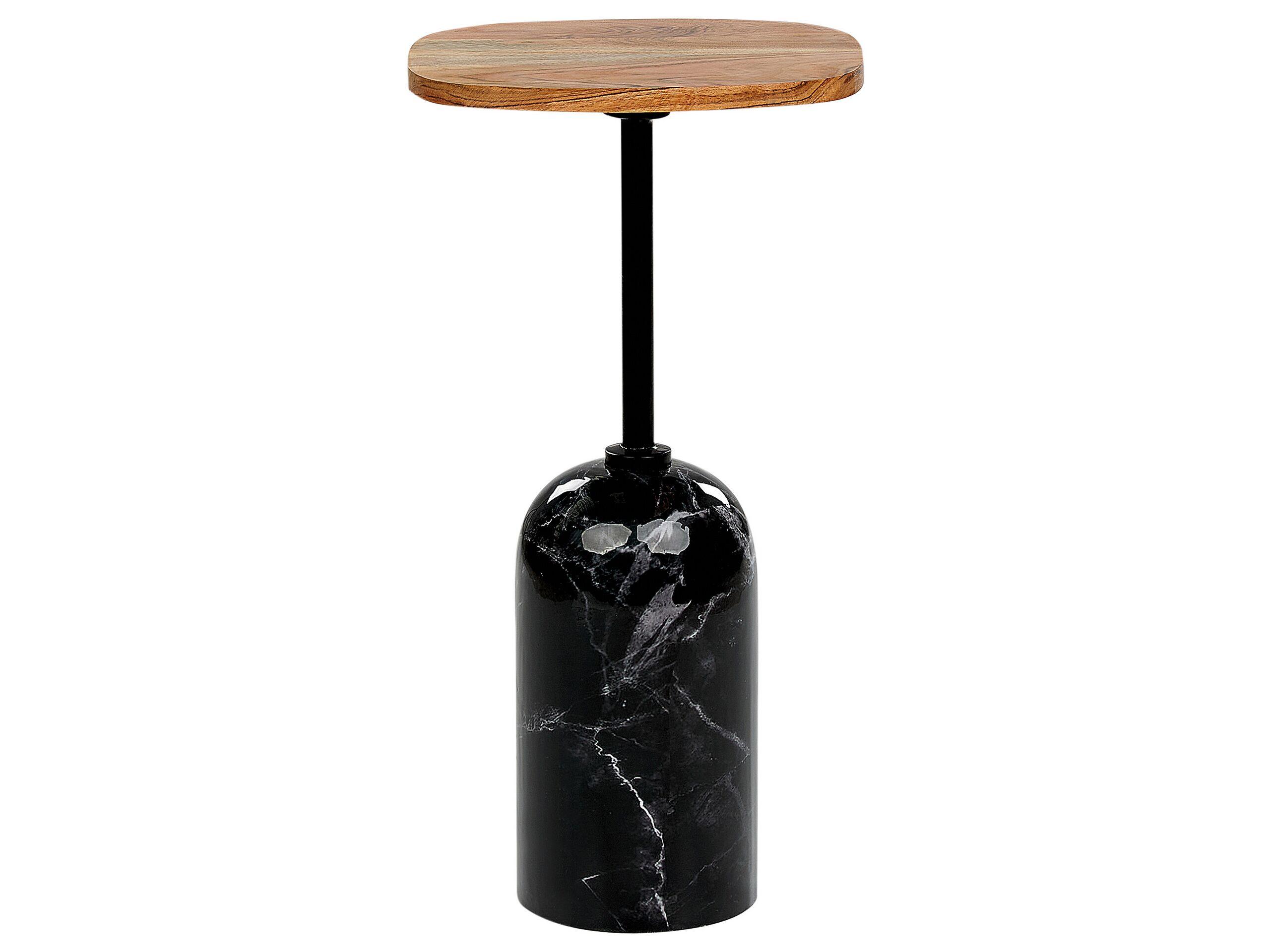 Beliani Table d'appoint en Métal Glamour OASIS  