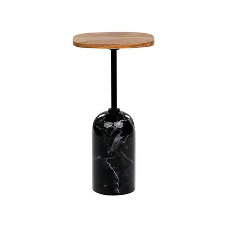 Beliani Table d'appoint en Métal Glamour OASIS  