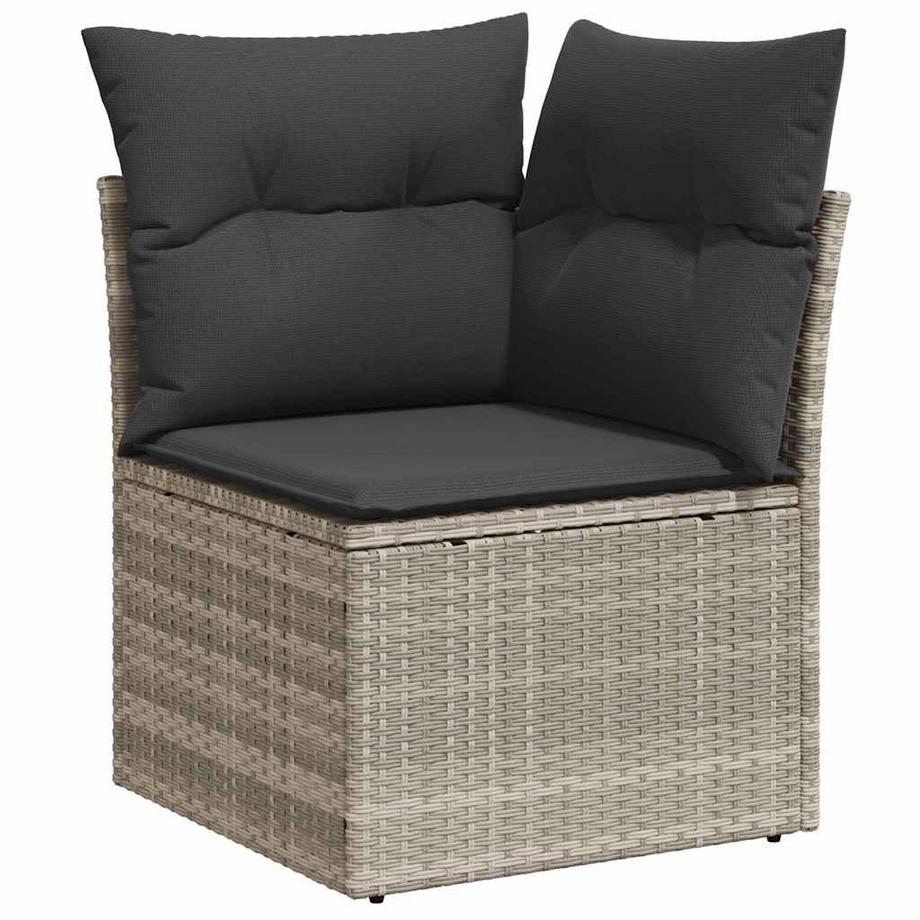 VidaXL Gartensofa set poly-rattan  