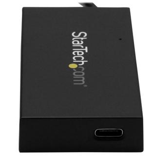 STARTECH.COM  4 Port USB 3.0 Hub - USB Typ-A Hub mit 1x USB-C und 3x USB-A (SuperSpeed 5 Gbit/s) - USB-Bus oder Self-Powered - tragbarer USB 3.2 Gen 1 BC 1.2-Ladehub mit Netzteil 