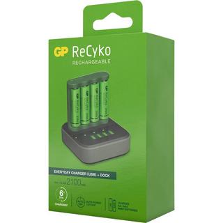 GP Batteries  GP Ladegerät Basic-Line USB mit Docking-Station 