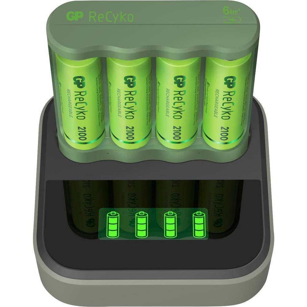 GP Batteries  Rundzellen-Ladegerät NiMH Micro (AAA), Mignon (AA) 