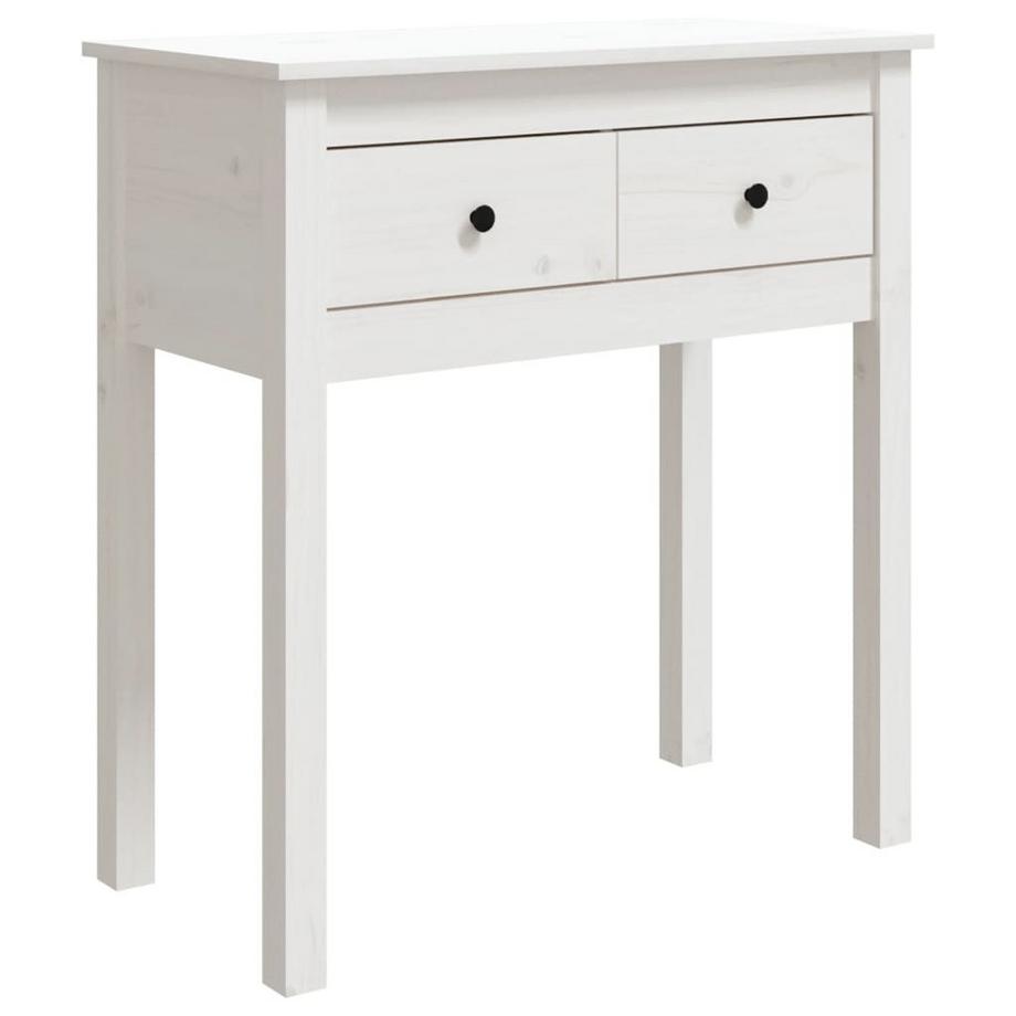 VidaXL Table console bois de pin  
