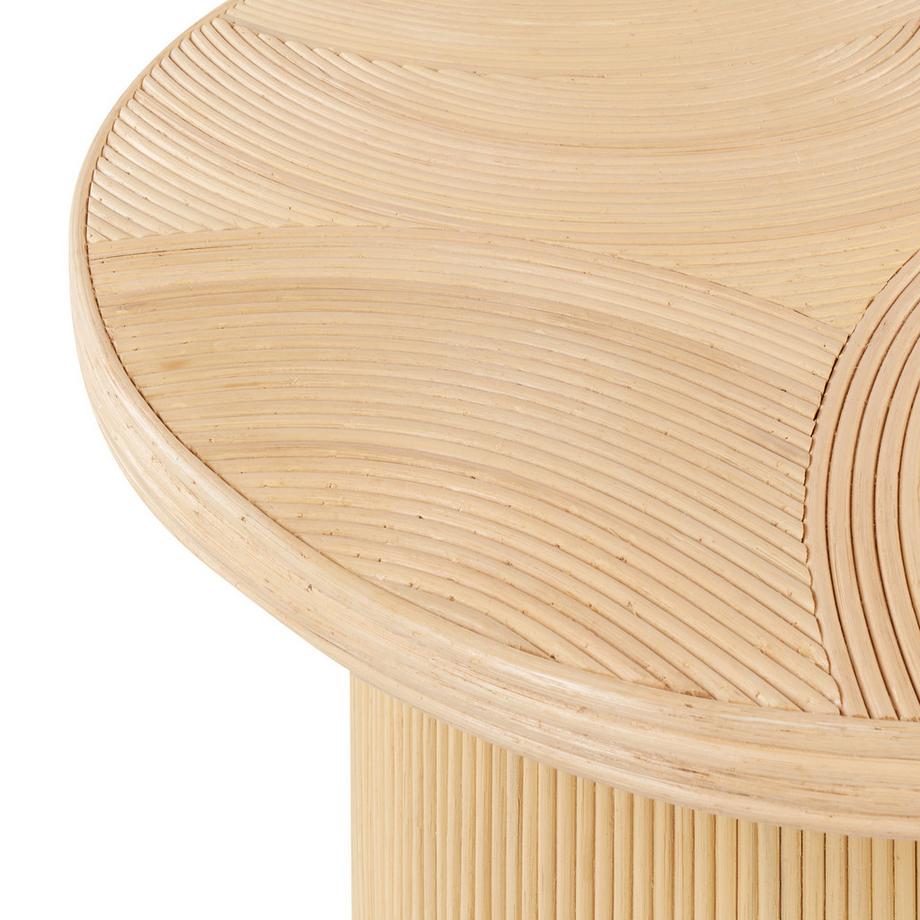 Beliani Couchtisch 2er Set aus Rattan Minimalistisch ILIOS  