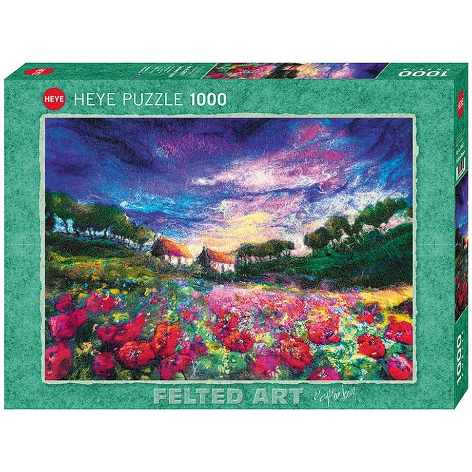Puzzle Sundown Poppies (1000Teile)