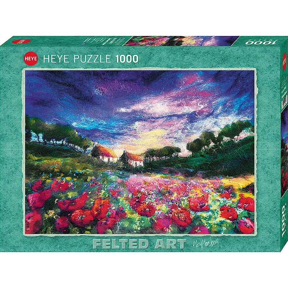Puzzle Sundown Poppies (1000Teile)