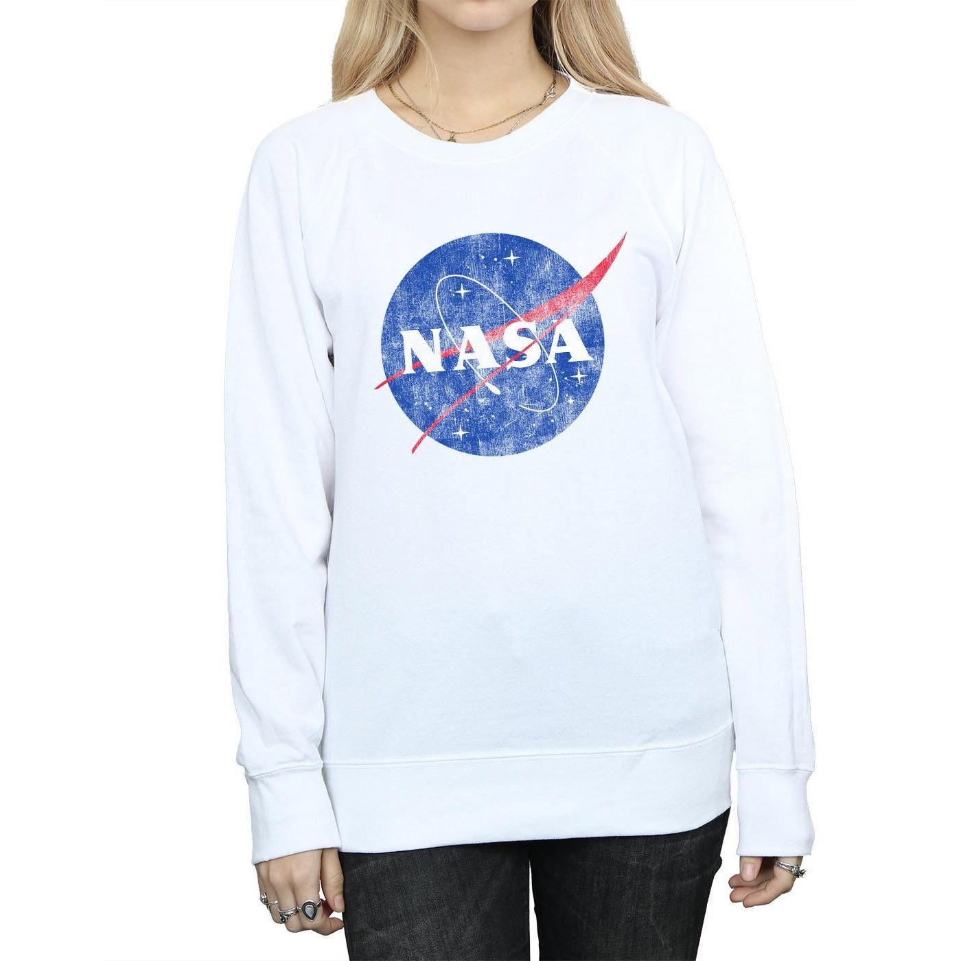 Image of Sweatshirt Usedlook Damen Weiss M