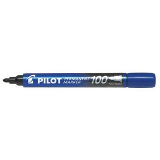 Pilot PILOT Permanent Marker 100 1mm SCA-100-L Rundspitze blau  