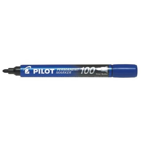 Pilot PILOT Permanent Marker 100 1mm SCA-100-L Rundspitze blau  