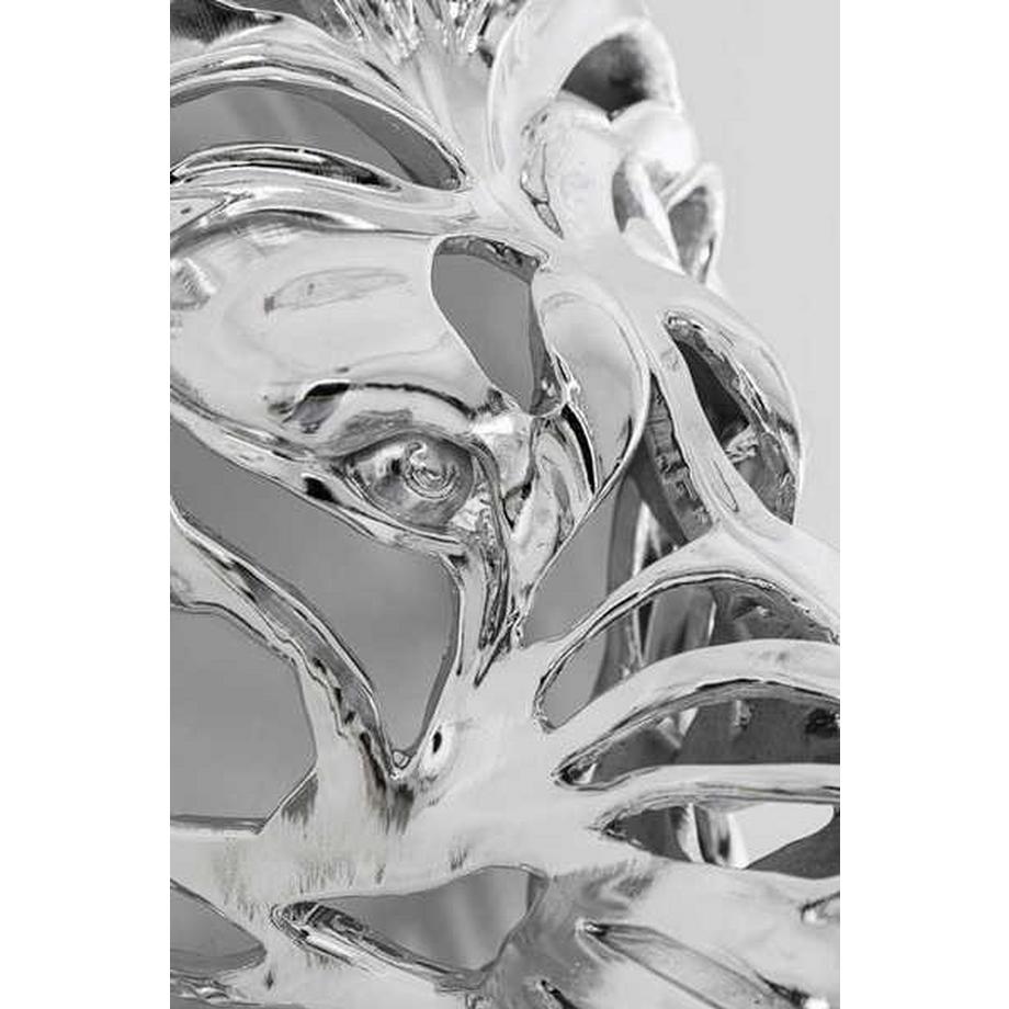 KARE Design  Decorazione murale Leone argento 