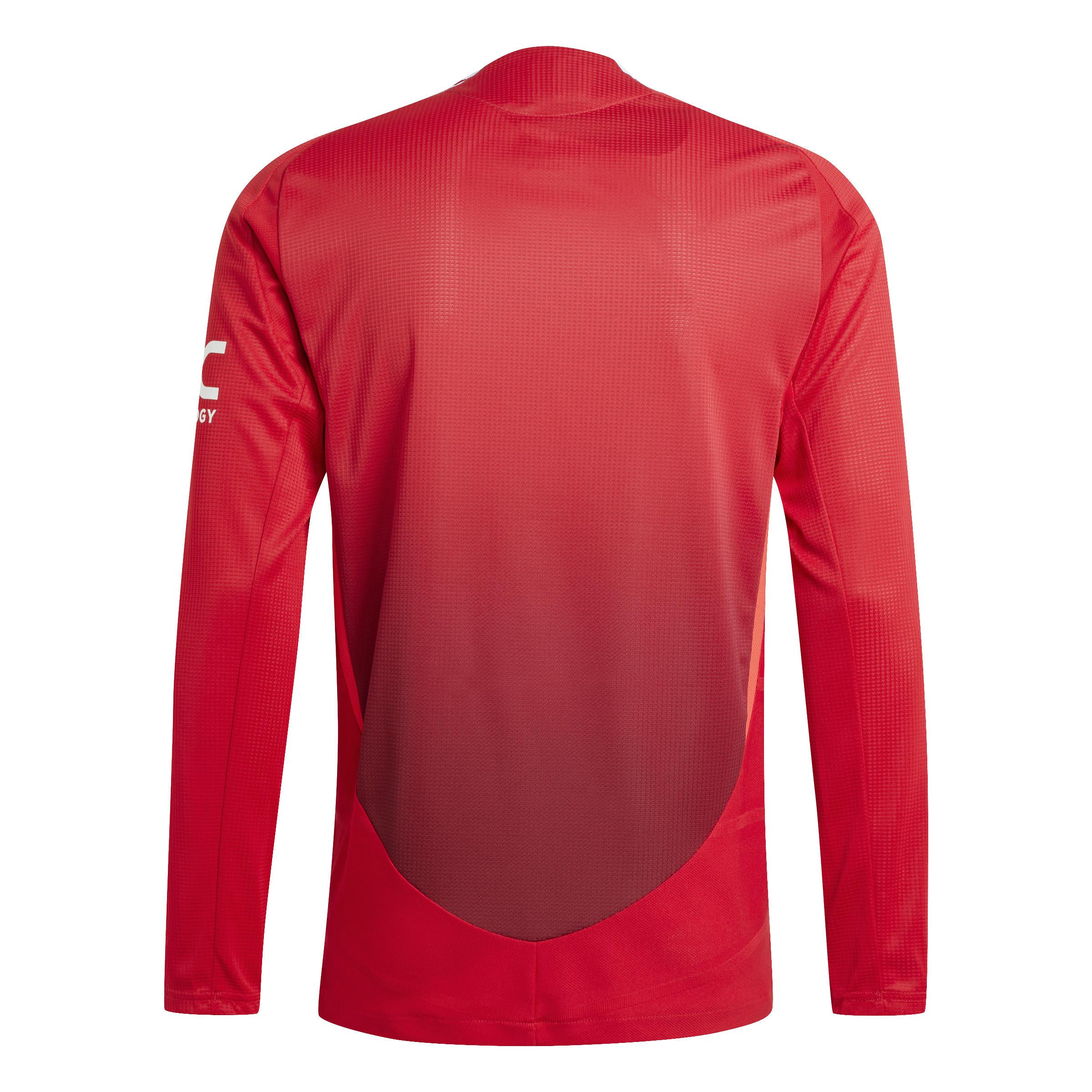 adidas  angärmeiges heimtrikot manchester united 2024/25 