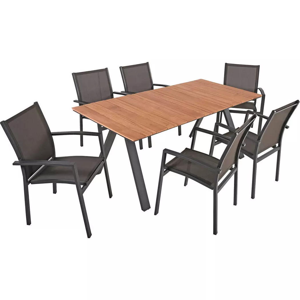 mutoni pleasure - Garten Essgruppe Davina II (7-tlg), One Size
