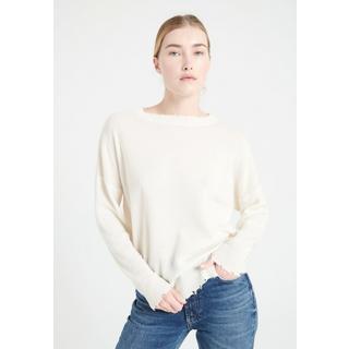 Studio Cashmere8  MIA 17 Pullover mit Rundhalsausschnitt und ziselierten Abschlüssen - 100% Kaschmir 