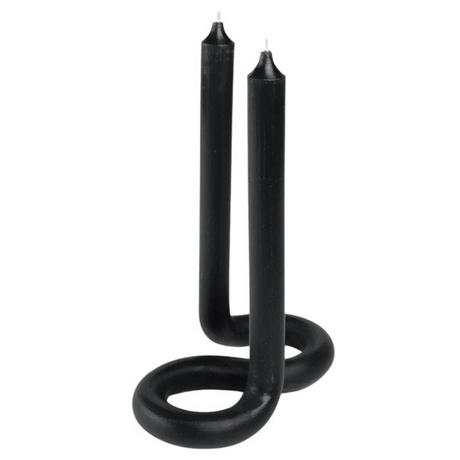 Twist Candles Bougie Twist Noir  