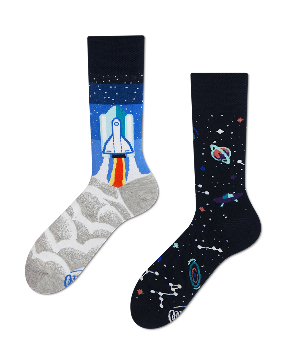 Many Mornings  Space Trip Socks - Many Mornings 