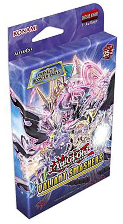 Yu-Gi-Oh!  Valiant Smashers Tuckbox/3er Pack Booster - 1. Auflage  - EN 