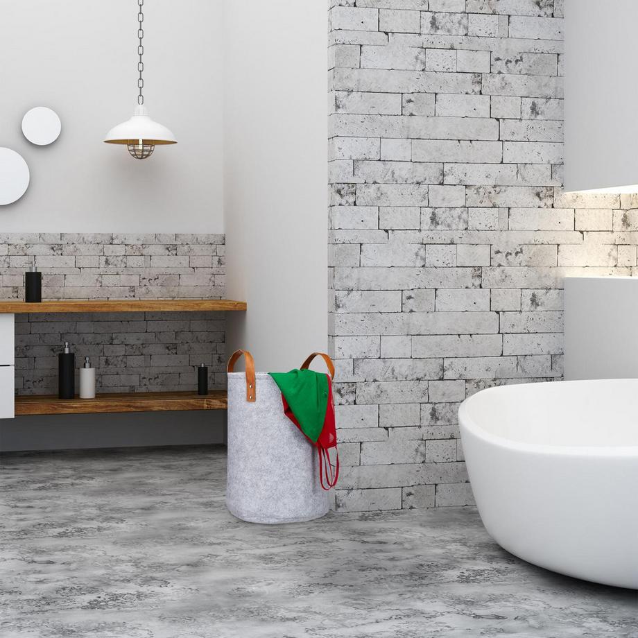 B2X Cesto portabiancheria portatile con coperta  