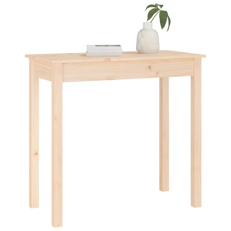 VidaXL Table console bois de pin  