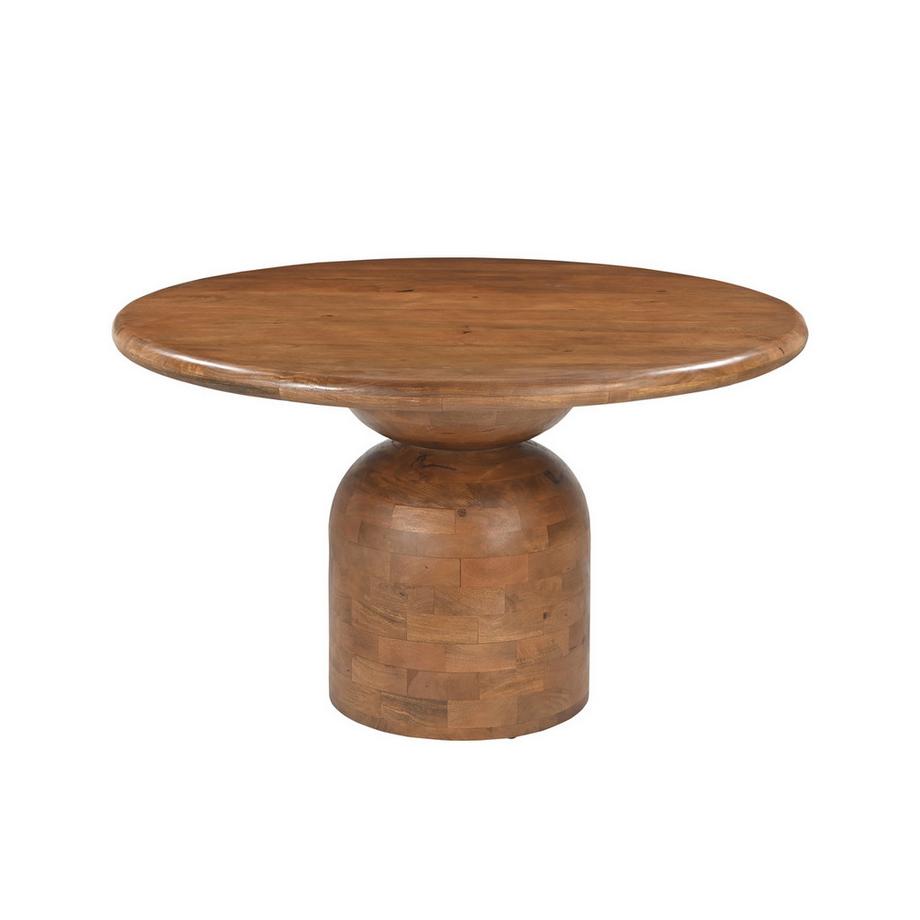 mutoni Table de salle à manger Luminia KSG nature 130x130  