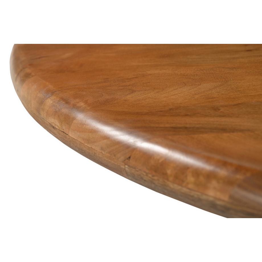 mutoni Table de salle à manger Luminia KSG nature 130x130  