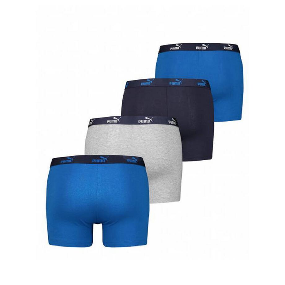 PUMA Solid Boxer Lot de 4  