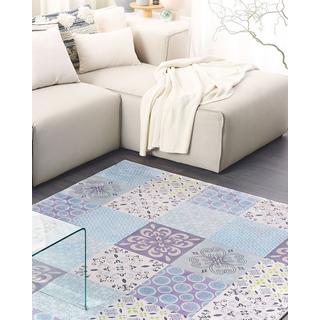 Beliani Tapis en Polyester Moderne INKAYA  