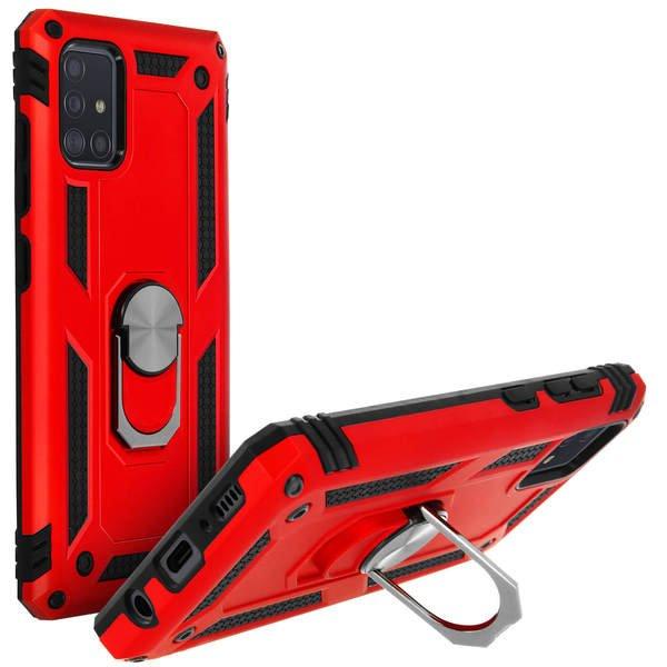 Avizar  Coque Galaxy A71 Antichoc Rouge 