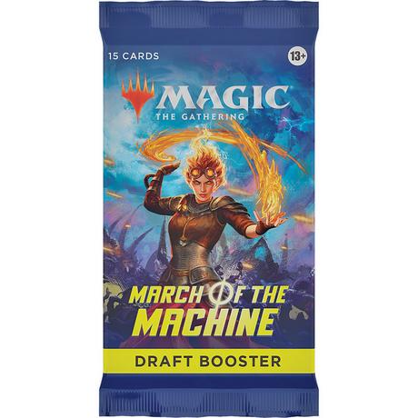 Wizards of the Coast  March of the Machine Draft Booster Pack - Magic the Gathering - EN 