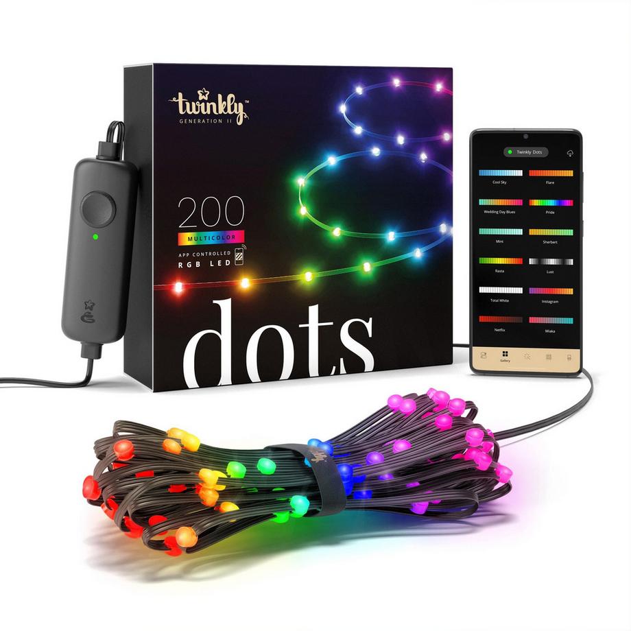 twinkly DOTS mit 200 RGB LED 7.0 mm  