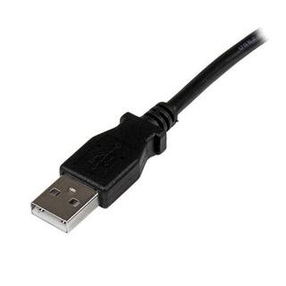 STARTECH.COM  Câble USB 2.0 A vers USB B Coudé à droite Mâle / Mâle pour imprimante - 1 m - Noir 