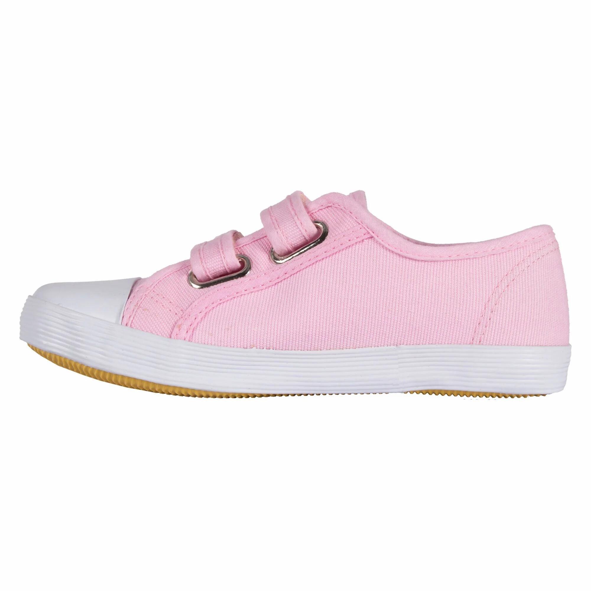 Stannol  chaussures indoor en toile enfant scratch 