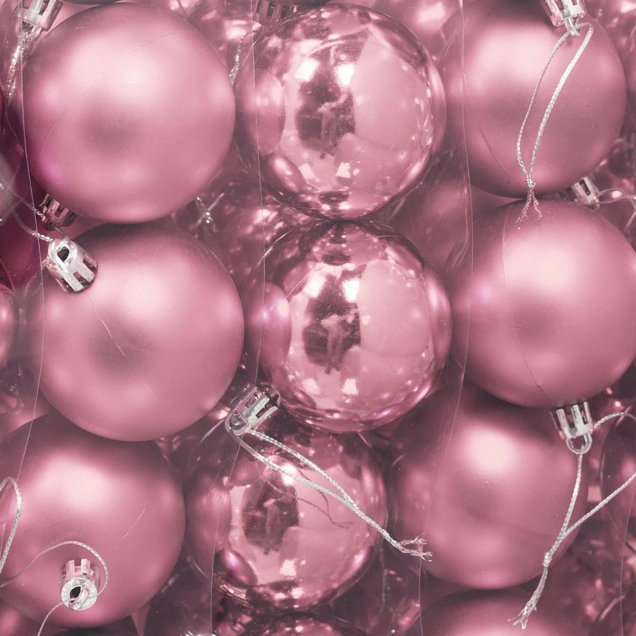 Northix Ensemble de 50 boules de Noël  