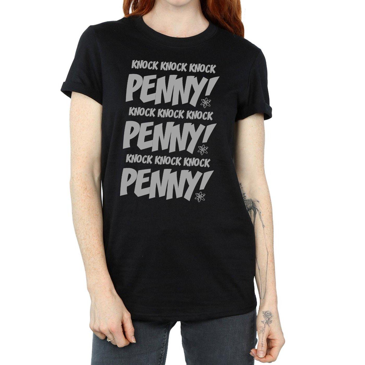 The Big Bang Theory  Knock Knock Penny TShirt 