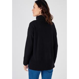 Damart  Rollkragenpullover mit Zopfmuster 