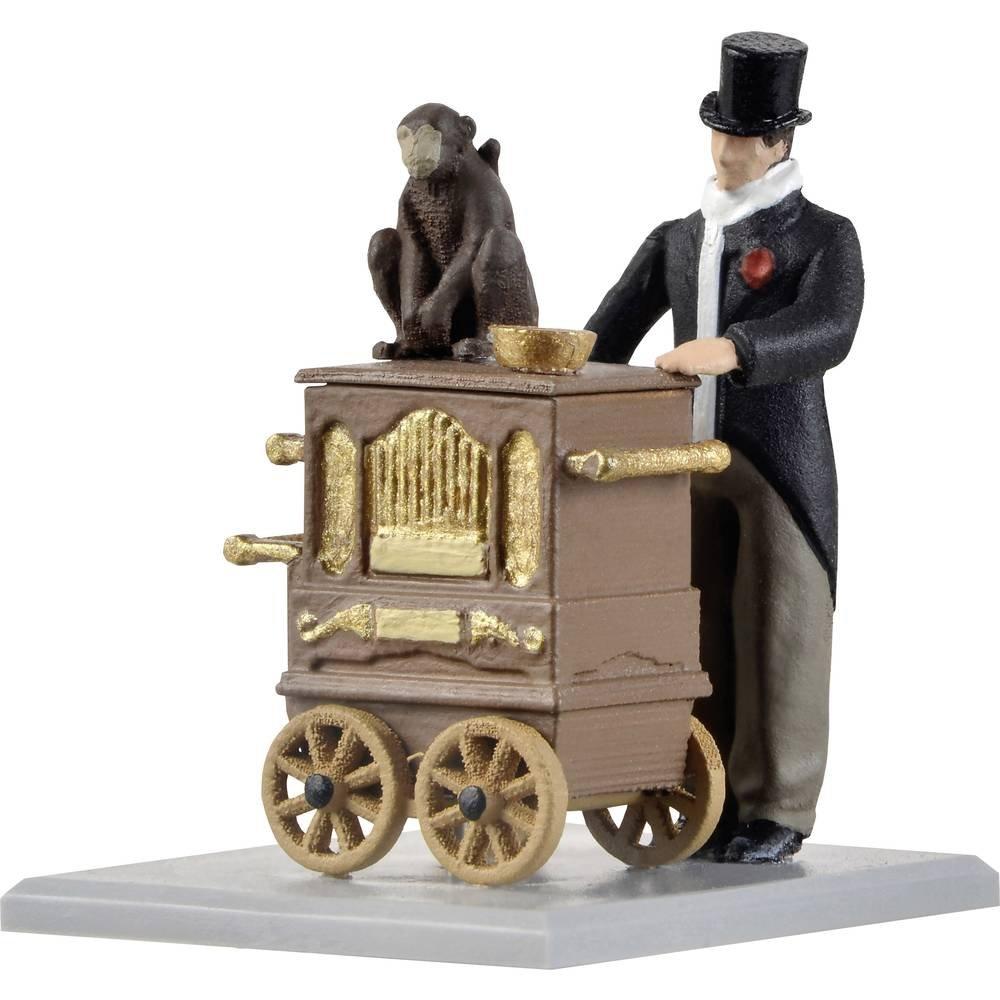 Image of H0 Drehorgelspieler bewegt Multicolor