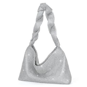 Pochette soirée sac paillettes épaule sac petit strass sac épaule sac chaîne mariage soirée disco