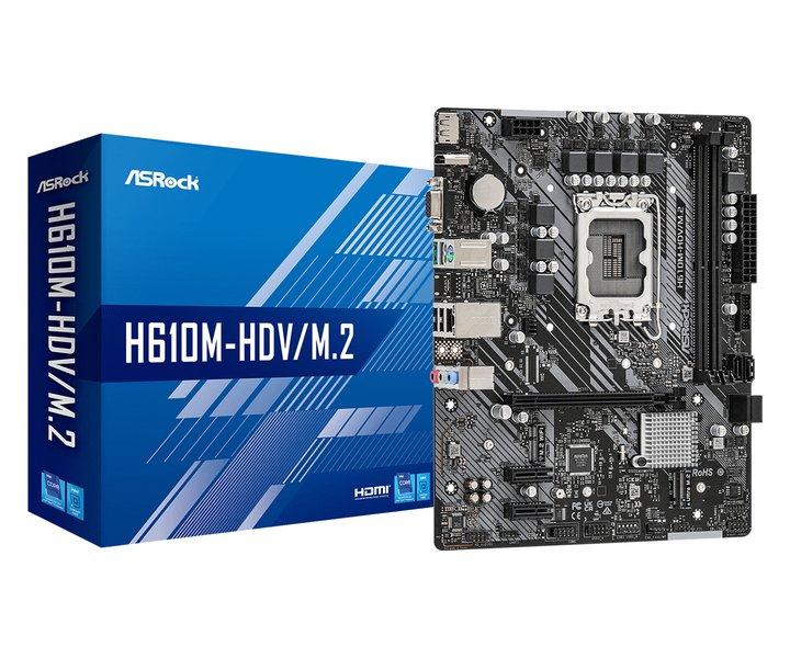 Image of Asrock H610M-HDV/M.2 Intel H610 LGA 1700 micro ATX