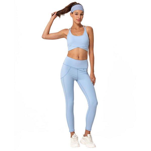 YEAZ  CLASSY Legging - cascade blue 