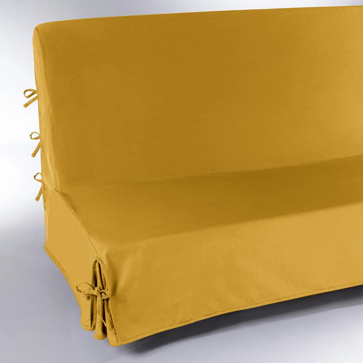 Image of Bezug Für Klappsofa Scenario Unisex Gelb 140 cm